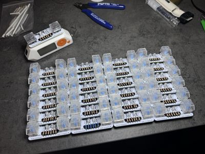 Assembled Flipper Ze Robot boards